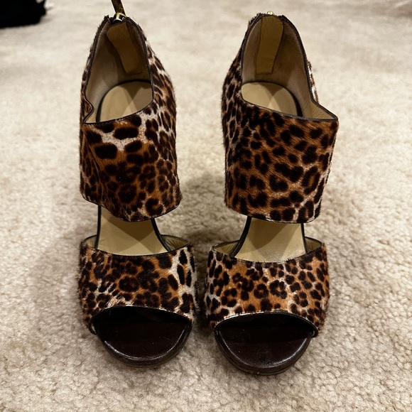 Jimmy Choo Leopard Heels Size 35.5 - Picture 2 of 6